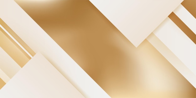 Abstracte luxe gouden achtergrond met draden. Luxe veelhoekige patroon witte en gouden achtergrond. Voor achtergrondsjabloon, poster, banner, sociale media, wenskaart, omslag, certificaat, brochure