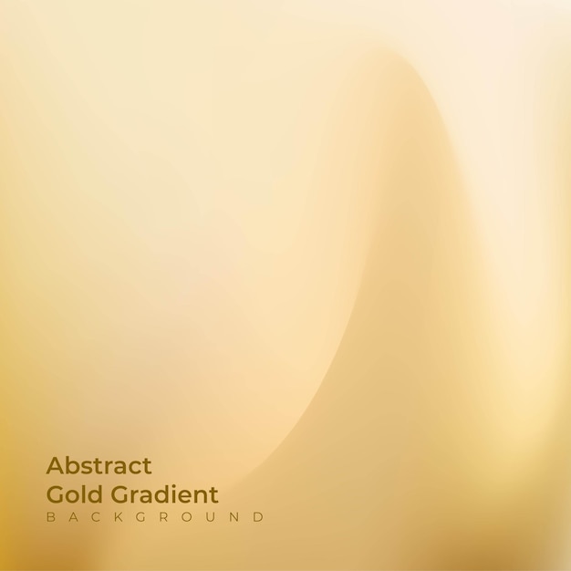 Abstracte luxe gouden kleur gradiënt ontwerp achtergrond