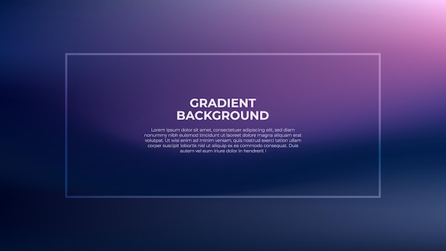 Abstracte luxe gradiënt ontwerp achtergrond banner