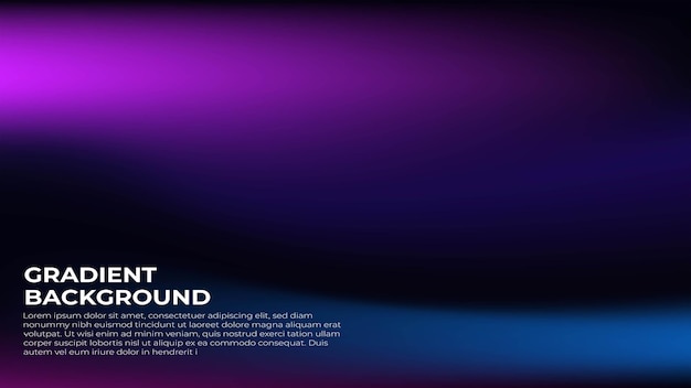 Abstracte luxe gradiënt ontwerp achtergrond banner