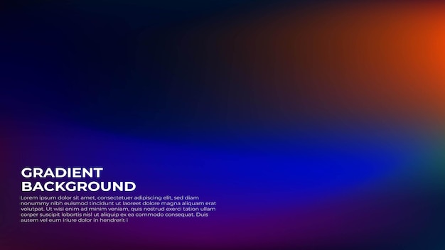 Abstracte luxe gradiënt ontwerp achtergrond banner