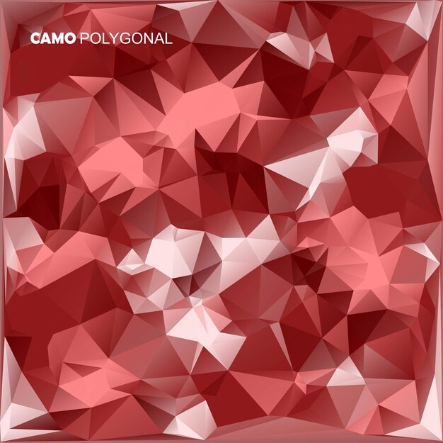 Abstracte militaire camouflage achtergrond gemaakt van geometrische driehoeken vormen camo
