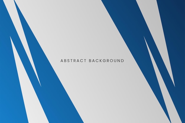 Abstracte minimale blauwe en witte grijze presentatieachtergrond moderne vector grafische illustratie