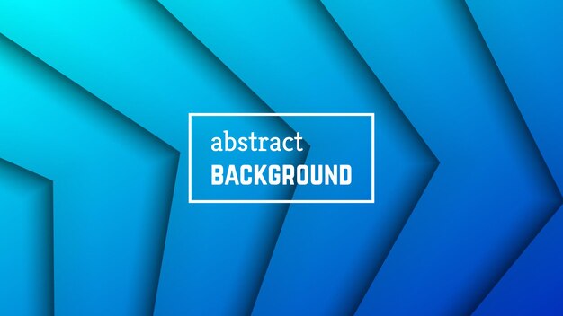 Abstracte minimale lijn geometrische achtergrond. Blauwe lijnlaagvorm voor banner, sjablonen, kaarten. Vector illustratie.