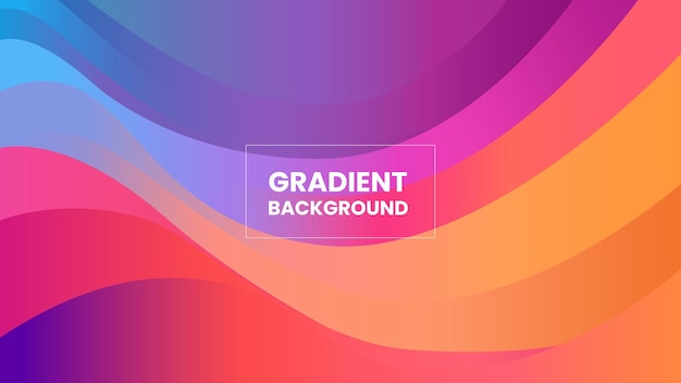 Abstracte minimalistische achtergrondontwerp in gradiëntstijl