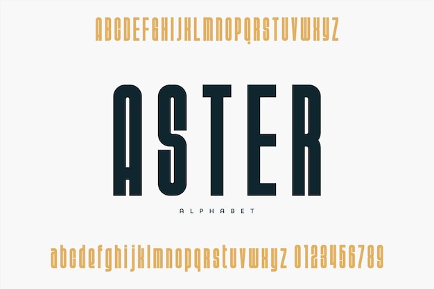 Abstracte mode lettertype alfabet. minimale moderne stedelijke lettertypen voor logo, merk enz. typografielettertype