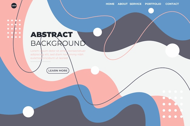 Abstracte moderne website vector achtergrond