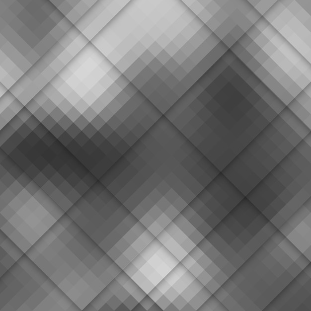 Vector abstracte monochrome pixelstijl achtergrond