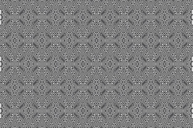 Abstracte naadloze geometrische vormen patroon achtergrond