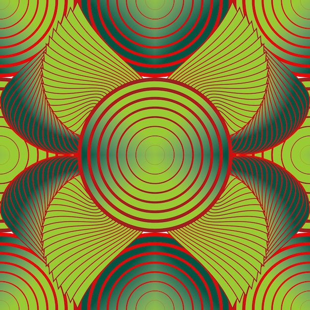 Abstracte naadloze gestructureerde achtergrond met groene kleur gecombineerd met rode kleur
