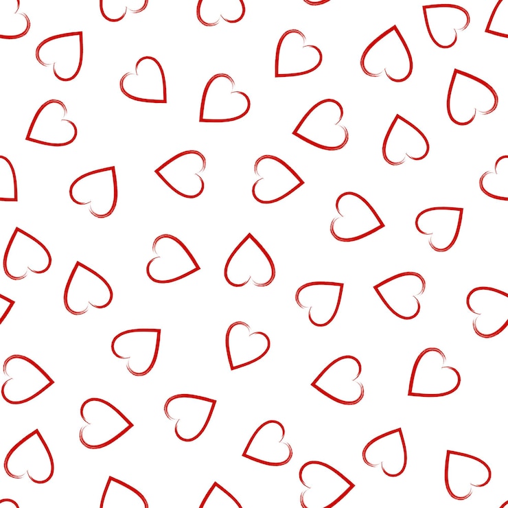 Vector abstracte naadloze hart patroon vector