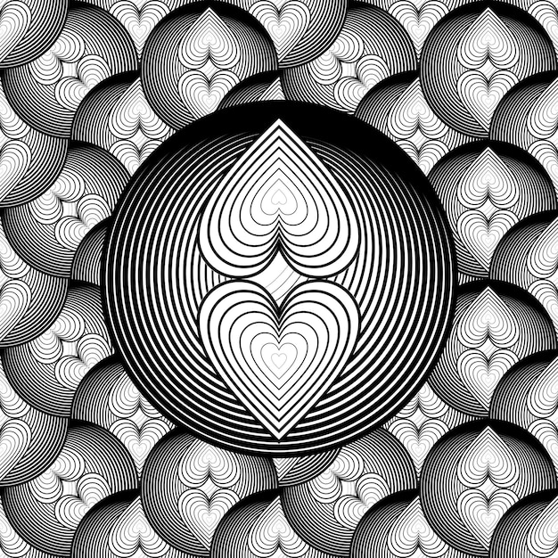 Vector abstracte naadloze patroon getextureerde achtergrond afbeelding