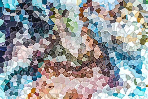 Abstracte natuur laag poly marmeren kunststof steenachtige mozaïek tegels textuur achtergrond.