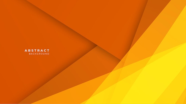 Abstracte oranje achtergrond met 3D moderne trendy frisse kleur voor presentatie ontwerp flyer social media cover web banner tech banner