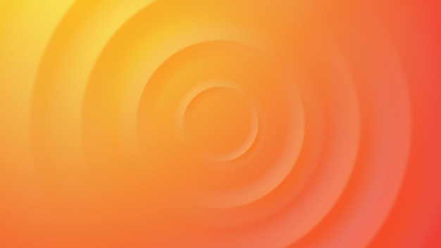 abstracte oranje cirkelachtergrond voor presentatiebanner webposter enz