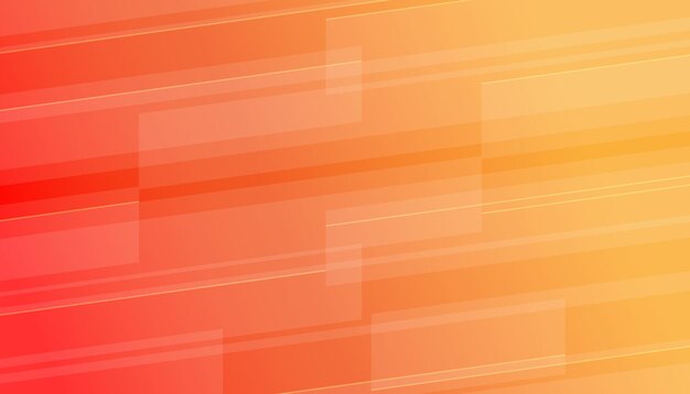 Vector abstracte oranje en gele geometrische achtergrond met diagonale lijnen