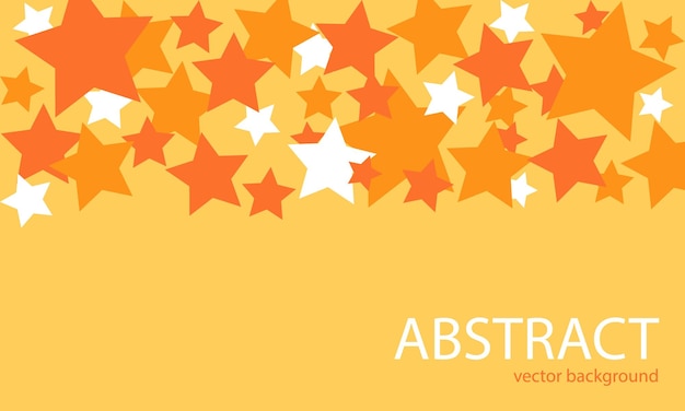 Abstracte oranje vector achtergrond