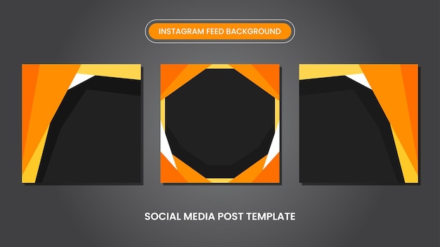 Abstracte oranje wit zwart instagram games achtergrond illustratie set eps vector