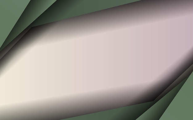 Abstracte overlappende laag papercut groene kleur achtergrond