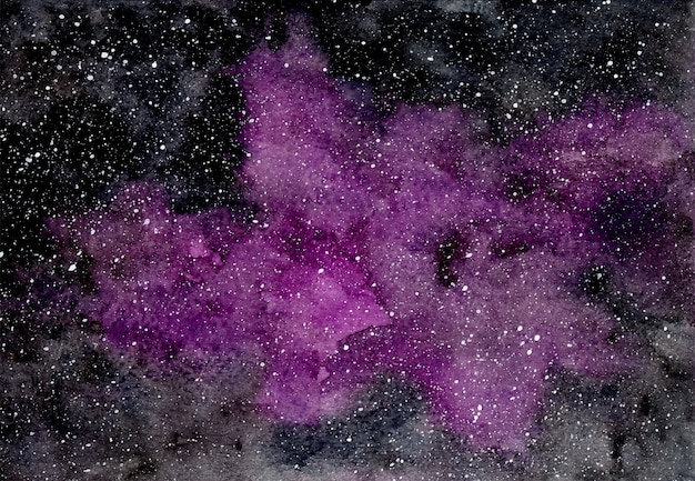 Vector abstracte paarse achtergrond met sterren
