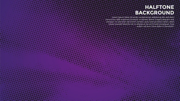 Abstracte paarse Halftone grunge ontwerp achtergrond banner