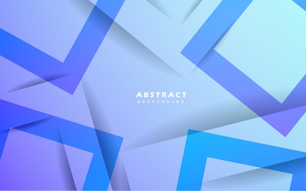 Abstracte papier kunst blauwe achtergrond