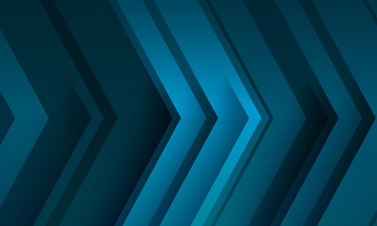 Vector abstracte pijlachtergrond met overlayvorm en lijn