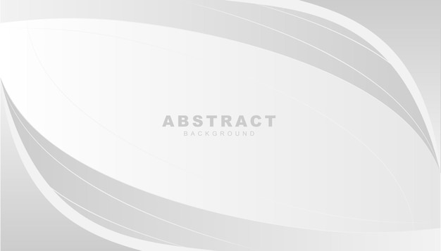 Abstracte poster met grijze achtergrond met dynamische golven