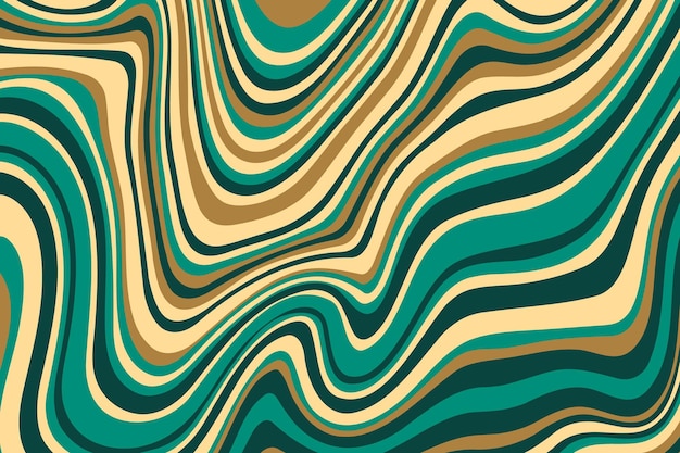 Abstracte psychedelische groovy achtergrond Vector