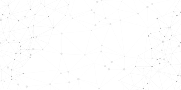 Abstracte punt- en driehoekverbinding achtergrondvectorillustratie
