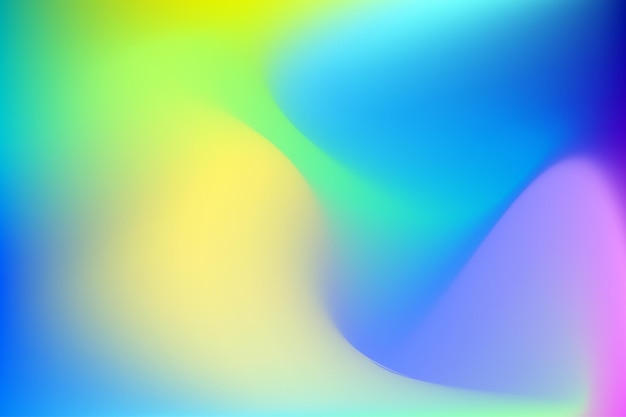 Abstracte regenbooggradiënt mesh behang