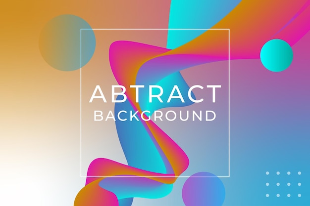 Abstracte resonantiegradatieachtergrond Premium Vector