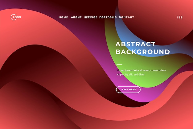 Abstracte rode golf achtergrond voor uw website, blog of sociale media Dit opvallende ontwerp