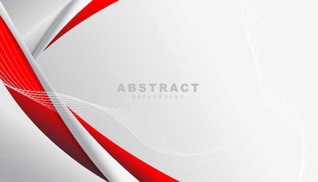 Abstracte rode grijze grijze witte lege ruimte moderne futuristische achtergrond vector illustratie ontwerp