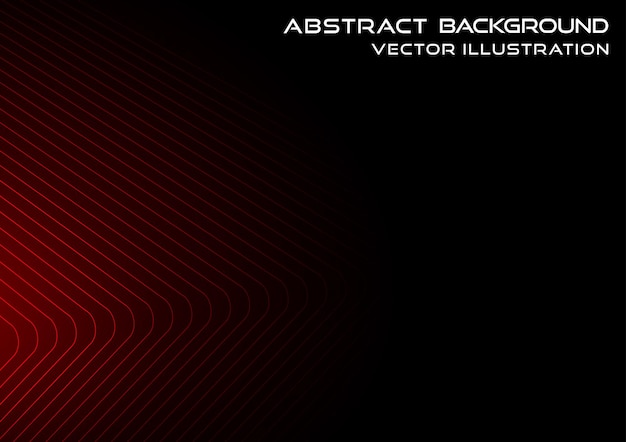 Abstracte rode lijn vectorillustratie als achtergrond