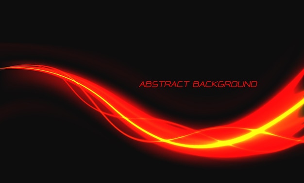 Abstracte rood licht curve snelheid technologie ontwerp moderne futuristische achtergrond vectorillustratie