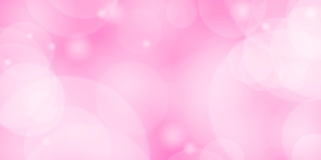 Abstracte roze achtergrond met bokeh Vector illustratie