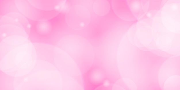 Abstracte roze achtergrond met bokeh Vector illustratie