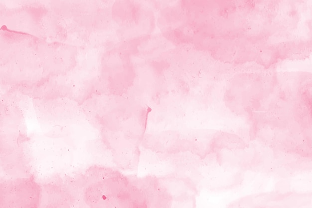 Vector abstracte roze aquarel achtergrond zachte pastel water kleur papier textuur