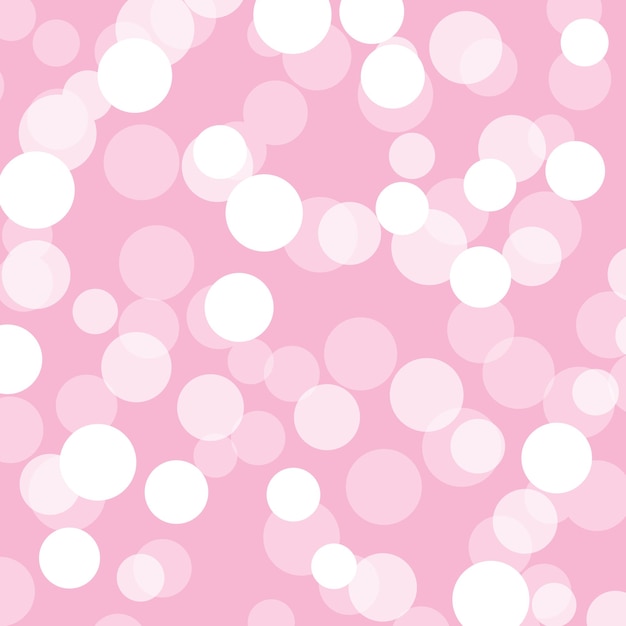 Abstracte roze bokeh achtergrond vectorillustratie