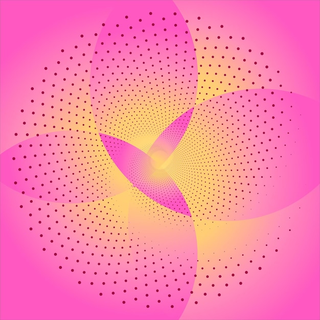 abstracte roze cirkel achtergrond vectorillustratie