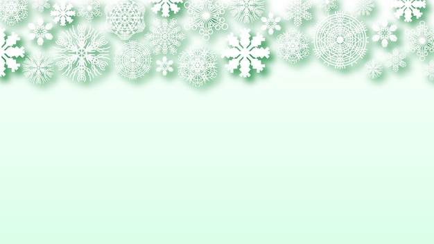 Abstracte Roze Gradinet Achtergrond Winter Met Sneeuwvlokken Schaduwen Vector Stijl Ontwerpsjabloon