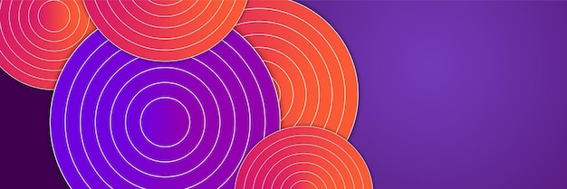 Abstracte roze paars oranje kleurrijke banner achtergrond Gradiënt dynamische levendige geometrische vector abstracte grafisch ontwerp banner patroon achtergrond sjabloon web bestemmingspagina
