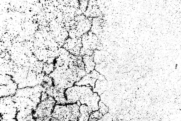 abstracte ruwe grungy textuur van verweerde muur vectorillustratie van monochrome grungy textuur