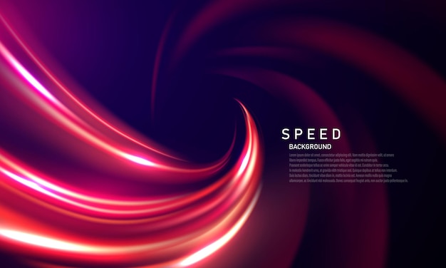 Abstracte snelheid lijn achtergrond poster met dynamiek. technologie netwerk Vector illustratie.