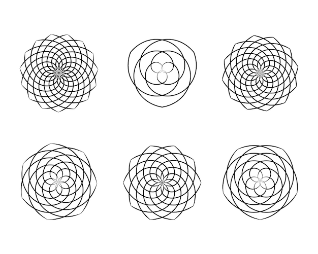 Abstracte sterren, patroon. vectorornament. grafisch ontwerpelement.