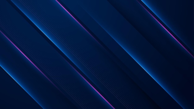 Abstracte technologische achtergrond met bewegingsneonlicht-effectVectorillustratie