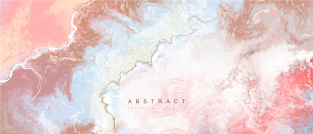 Abstracte template horizontale banner