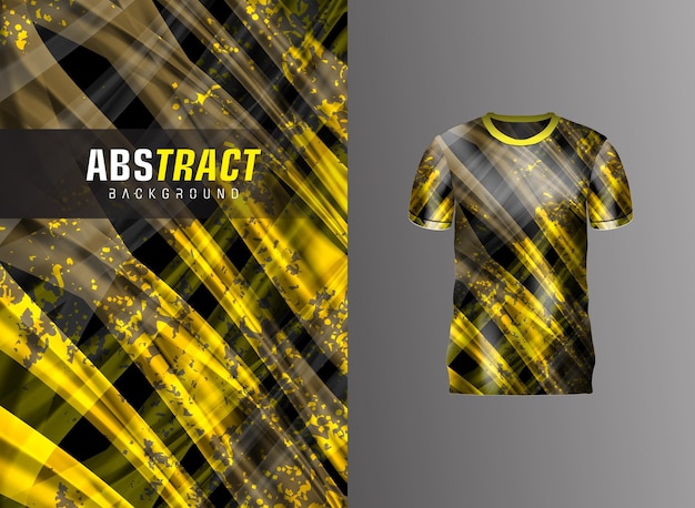 Vector abstracte textuurillustratie als achtergrond voor de achtergrond van de sportt-shirt