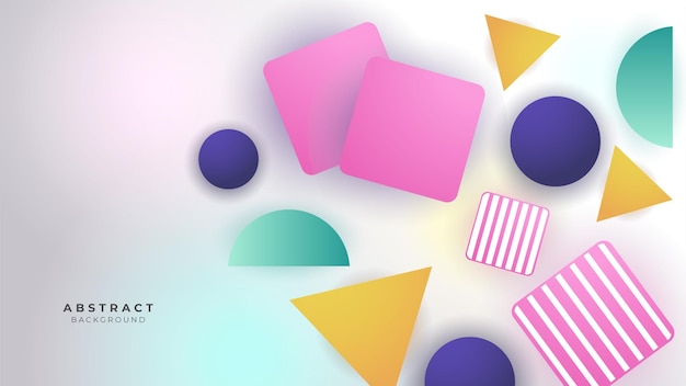Abstracte trendy gradiënt vloeiende geometrische patroon achtergrond textuur voor poster cover ontwerp Minimale kleurverloop banner sjabloon Moderne vector golfvorm voor brochure en sociale media sjabloon